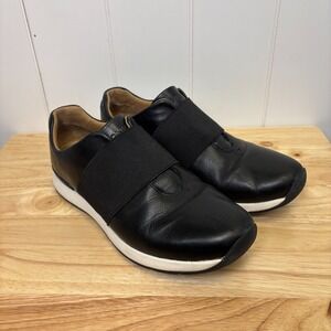 Vionic Codie Women Preppy Leather Slip-On Sneakers Size 9 Comfy Everyday Walking